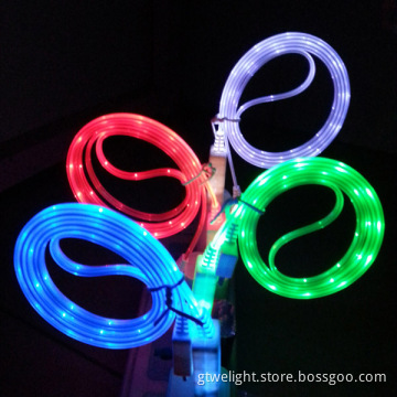 LED Light USB Data Cable
